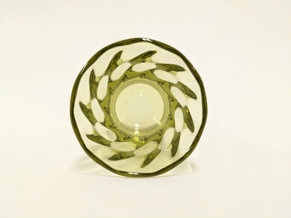 村山 耕二 / 仙台ガラス 十一方流れ浮底酒器