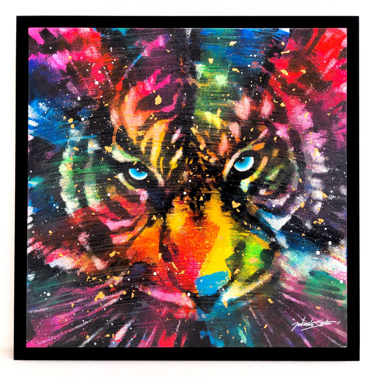 ローラー ペイント Takeshi Sato さとうたけし 絵画 さとうたけし / Rainbow Tiger – PJarts Tokyo