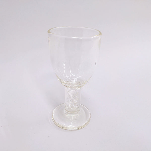 村山 耕二 / 白瑠璃ガラス 気泡螺旋酒杯